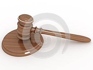 Wooden court gavel Ã¢ââ2